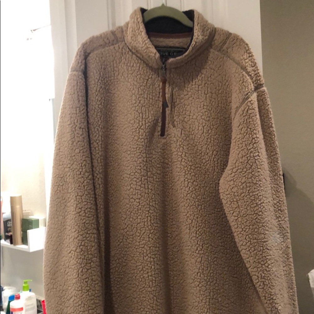 True grit jacket! Light tan color! fits like XL